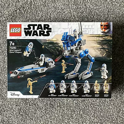 Buy LEGO 75280 Star Wars 501st Legion Clone Trooper Battle Pack Set A, BRAND NEW • 35£