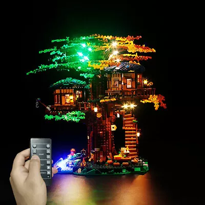 Buy LocoLee LED Light Kit For Lego 21318 Ideas Tree House Light Set Remote Control  • 59.99£