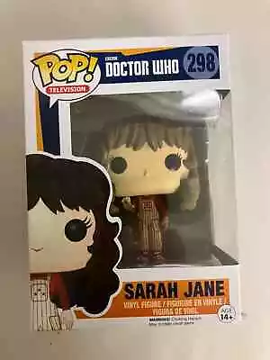 Buy Doctor Who Funko Pop Vinyl Television Bbc  Sarah Jane #298 Vaulted New Series 2 • 57.89£