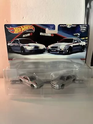 Buy Hot Wheels Premium Twin Set NISSAN SKYLINE GT-R BNR32 BNR34 NISMO R32 R34 2 Pack • 50£