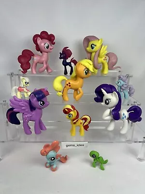 Buy My Little Pony X10 G4 Figure Bundle Main Six Sun Set Shimmer • 27.99£