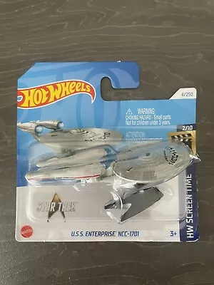 Buy Hot Wheels - Uss Enterprise Ncc - 1701 ,star Trek, White New Sealed  1966 • 3£