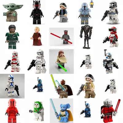 Buy Lego Star Wars New Minifigures Clones Ahsoka Mandalorian Rebels - Choose Yours • 16.49£