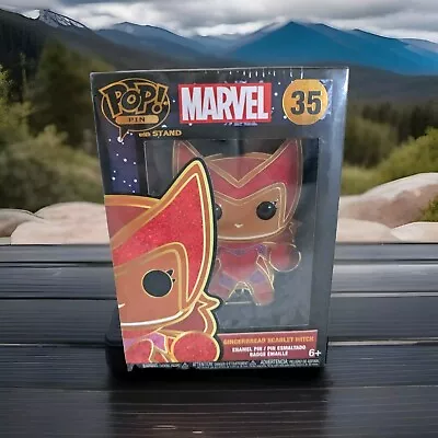 Buy Funko Pop! Marvel Gingerbread Scarlet Witch 35 Pin • 17.85£