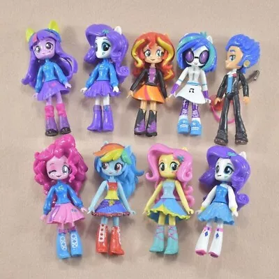Buy 9pcs MY LITTLE PONY Play Figures EQUESTRIA GIRLS Model Toys Gift • 23.99£