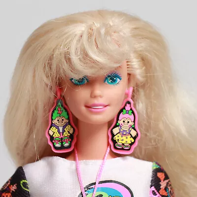 Buy 1992 Mattel TROLL BARBIE Fashion Doll W/ Outfit & 1 Troll Accessories • 30.30£