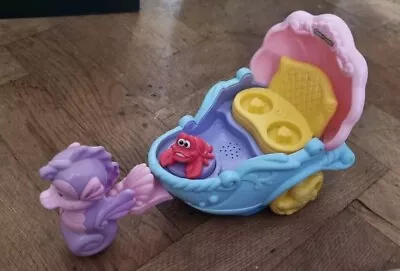 Buy Mattell LITTLE PEOPLE LITTLE MERMAID Ariel's Coach Carriage Musical Sounds Song • 6£