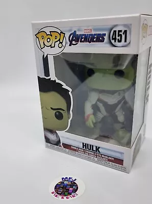 Buy Pop!  Hulk Marvel Avengers End Game Vinyl Funko Figure  • 5.99£