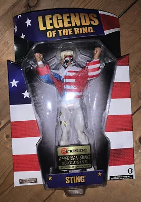 Buy Legends Of The Ring Ringside Exclusive American Sting Bnib Wwe Wwf Tna Wcw • 54.99£
