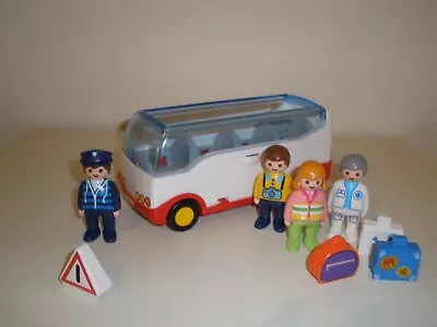 Buy Playmobil 123 Summer Holiday Coach - Complete. • 9.50£