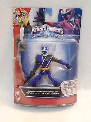 Buy Saban's Power Rangers Ninja Steel Blue Ranger Action Figure New Sealed 5.5  • 12.99£