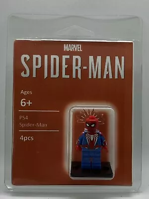 Buy Custom Lego Minifigure Spider-Man PS4 Suit - Marvel • 9.95£
