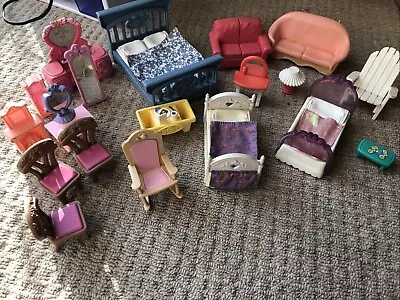 Buy Fisher Price Vintage Loving Family Dolls House Furniture. • 16£