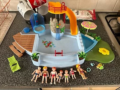 Buy Playmobil Swimming Pool 4858 & Figures • 5£