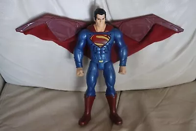 Buy 2 Super Man Toys Talking Superman 12inch Figure And Soft Plush Toy Used Items • 3£