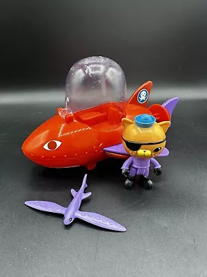 Buy Octonauts Gup B Orange & Purple Flying Fish Vehicle Bath Toy With Kwazii Figure • 9.99£