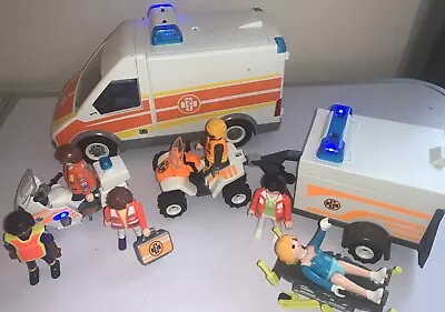 Buy Playmobil Ambulance & Rescue Vehicle Bundle • 10£
