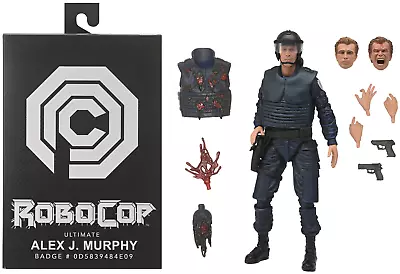 Buy RoboCop - Ultimate Alex Murphy (OCP Uniform) 7″ Scale Action Figure - NECA • 44.95£
