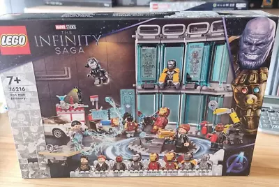 Buy LEGO Marvel The Infinity Saga: Iron Man: Armoury 76216 BNIB & SEALED • 58£