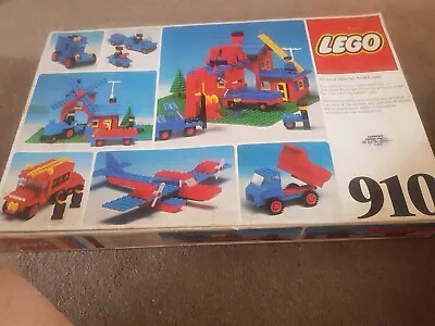 Buy Vintage Lego Advanced Basic Set Garage 910 - 1970’s • 39.95£