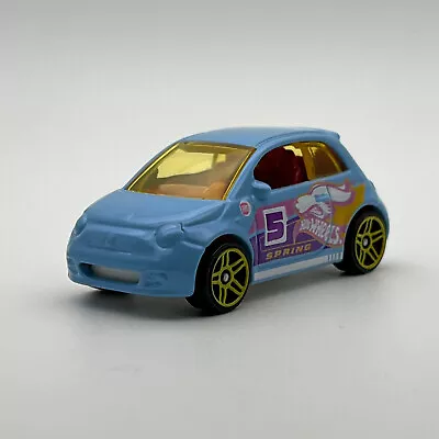 Buy Hot Wheels Fiat 500 Blue Spring Series 2024 1:64 Diecast Car • 5.95£