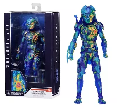 Buy NECA Thermal Vision Fugitive Predator Action Figures Fugitive Alien 7  Boxed Toy • 28.30£