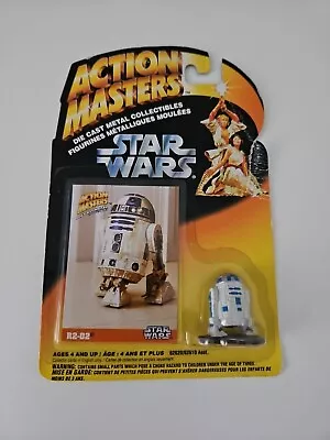 Buy Star Wars 1994 R2-D2 Kenner Action Masters 2  Die Cast Metal Figure + Card • 5£