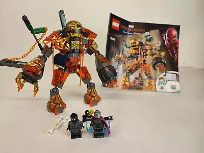 Buy Lego Marvel Molten Man Battle Spider Man Stealth Suit Mysterio 76128 W/Manual  • 16.99£