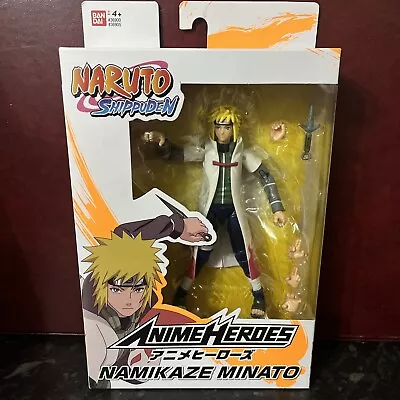 Buy Anime Heroes Naruto Shippuden Action Figure - Namikaze Minato Brand New • 16.50£