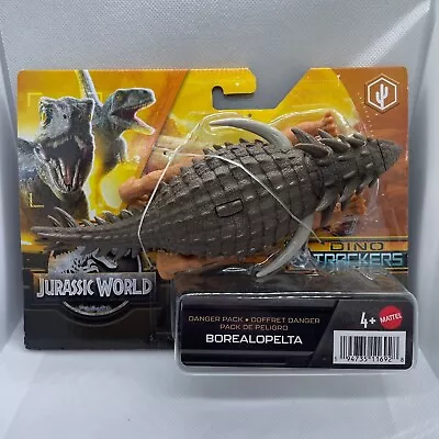 Buy New Jurassic World Danger Pack Borealopelta Dino Trackers Dinosaur Figure Mattel • 8.50£
