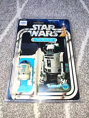 Buy 1977 Kenner Star Wars 12 Back C - R2-d2 - All Original Figure & Cardback In Case • 4.20£