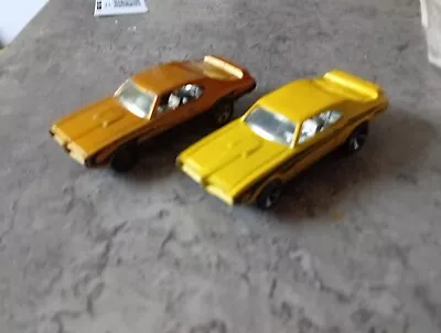 Buy 2 Hot Wheels 2010 Pontiac Gto (Muscle Mania) Diecast Cars One Yellow Other Gold • 1.25£