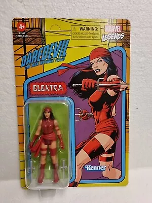 Buy Marvel Legends Retro Series Daredevil Electra 3.75'' Figure New • 9.99£