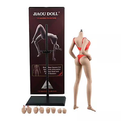 Buy 1/6 Female Action Figure Body Soft Doll Middle Bust For 12  Hot Toys Phicen TBL • 52.99£