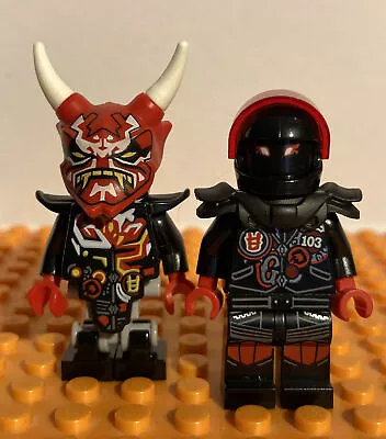 Buy Lego Minifigure Ninjago Njo385 Mr E Biker Vest No103 Mask Of Vengeance Mannequin • 29.95£