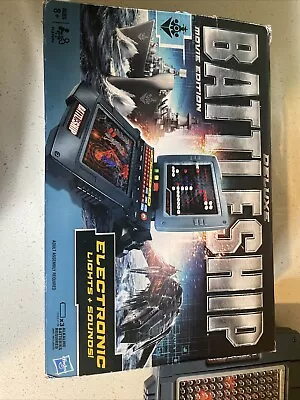 Buy Deluxe Battleship Movie Edition Hasbro 2011 Electronic Works W/ Pieces COMPLETE  • 41.93£