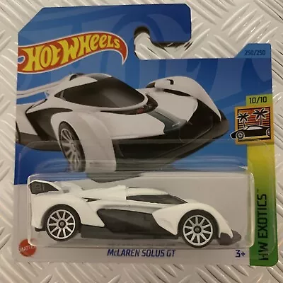 Buy Hot Wheels McLaren Solus GT (White) 1:64 Mattel Diecast • 4£