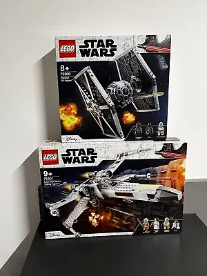 Buy Lego Star Wars 75301 X-Wing & 75300 Tie Fighter BNISB New & Mint • 99.99£