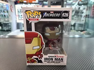 Buy Marvel Avengers Gamerverse Iron Man #626 Funko Pop! Fast Delivery • 7.99£