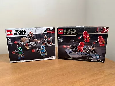 Buy LEGO Star Wars Mandalorian Battle Pack 75267 & Sith Trooper Battle Pack 75266 • 34.99£