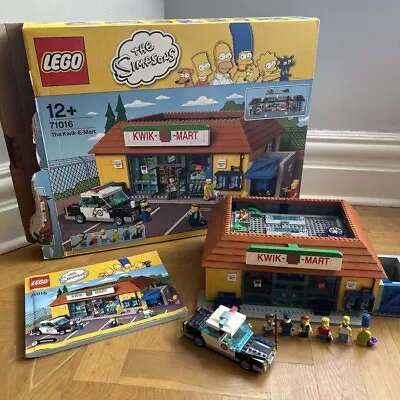 Buy LEGO The Simpsons: Kwik-E-Mart (71016) - With Box & Instructions • 314.99£