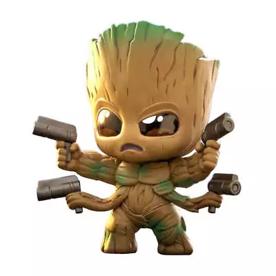 Buy Licensed Hot Toys Guardians Of The Galaxy Volume 3 Groot Battling Ver Cosbaby • 46.26£
