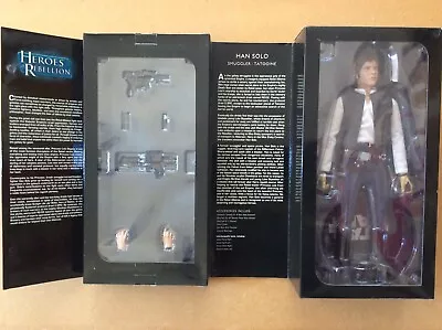 Buy RARE Sideshow Collectibles Star Wars Han Solo (Smuggler) 1:6 (12” Scale) Figure • 109.99£
