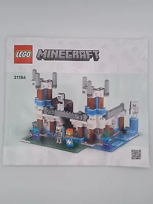 Buy Lego Minecraft- 21186 The Ice Castle (NO BOX) • 23.50£