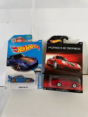 Buy Hot Wheels Lot 2x Porsche 993 GT2 Showroom / Porsche 959 Porsche Series C15 • 27.14£