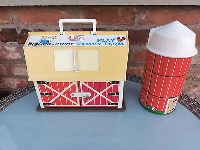 Buy Vintage Fisher Price Play Farm, Silo And Accessories  • 35£