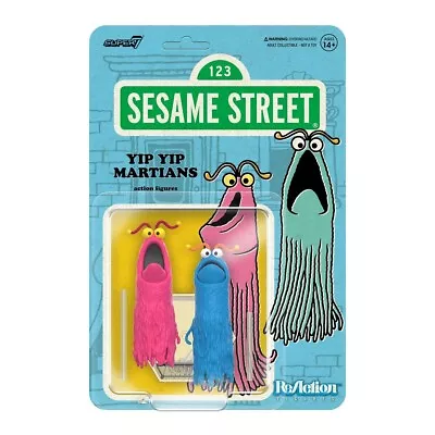 Buy Super7 Sesame Street ReAction Figure Wave 1 - Yip Yip Martians • 26.99£