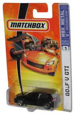 Buy Matchbox MBX Metal (2007) Black Golf V GTI Toy Car #5 • 24.28£