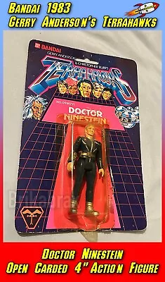 Buy Vintage Bandai Terrahawks: Doctor Ninestein Open Carded 4  Action Figure (1983) • 44.99£