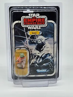 Buy Star Wars Vintage Yoda - Carded Figure - Original Factory Sealed In Star Case • 575£